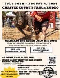 Today’s Events at the Chaffee County Fair