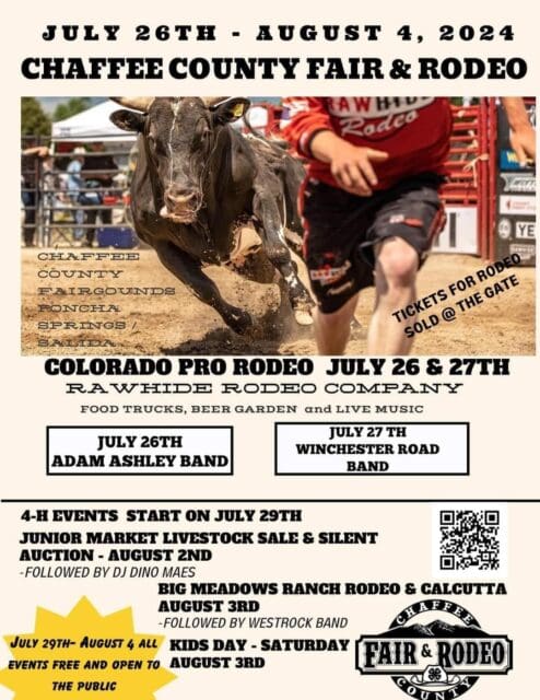 Today’s Events at the Chaffee County Fair