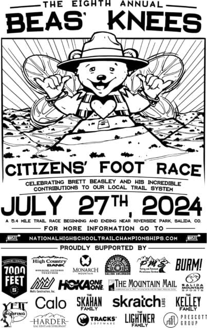 Bees Knees, National Trail Championships in Salida July 27th