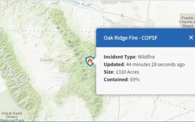 Oak Ridge Fire Near Beulah Reaches 69% Containment