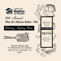 Chaffee County Habitat for Humanity Hosts 10th Annual Mac & Cheese Bake-off/Silent Auction Fundraiser
