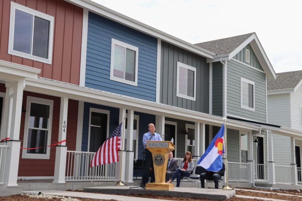 Governor Jared Polis Announces New Workforce Housing Units in Buena Vista