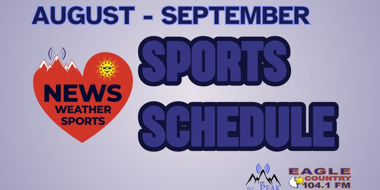 HS Sports Calendar Fall 2024