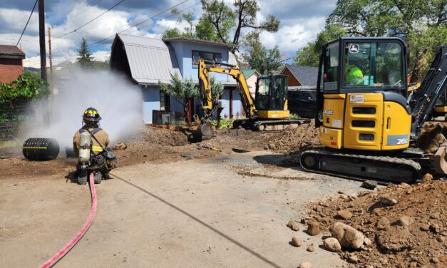 Press Release: Salida Fire Department Responds to Gas Leak on Chilcott and Blake