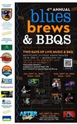 4th Annual Blues, Brews and BBQ This Weekend in Westcliffe