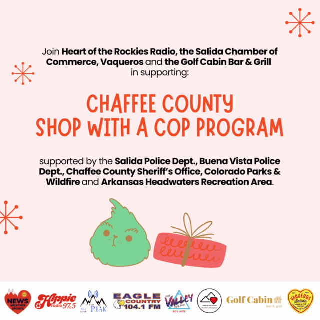 Support the Chaffee County Shop with a Cop Program: Fundraising Event on October 11th