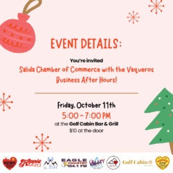 Fundraiser for Chaffee County Shop with a Cop Program Tonight