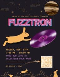 Free FUZZTRON Concert at The Velveteen Presented by Heart of the Rockies Radio