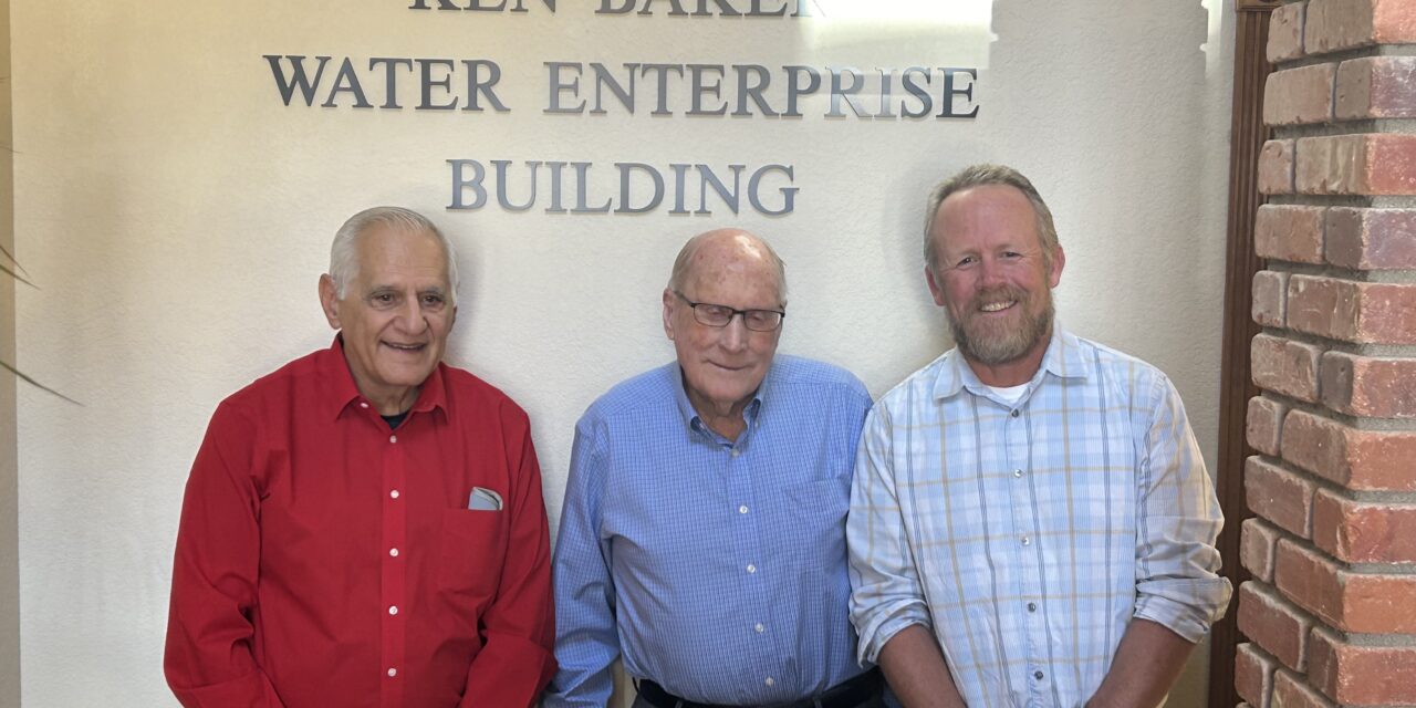 Water Conservancy District honors Ken Baker