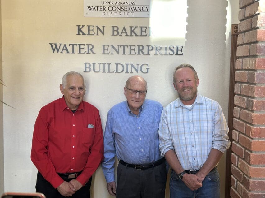 Water Conservancy District honors Ken Baker