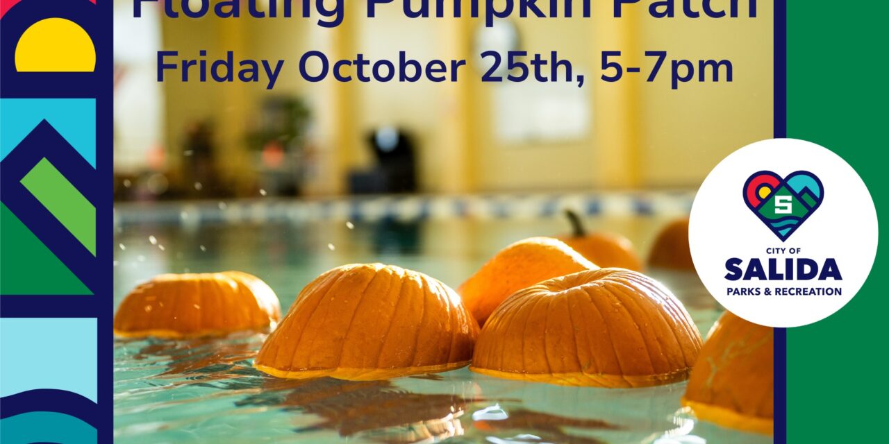 Salida Parks and Rec Hosts Floating Pumpkin Patch at Aquatic Center