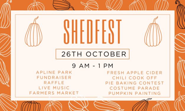 Shedfest Harvest Celebration at Alpine Park This Saturday