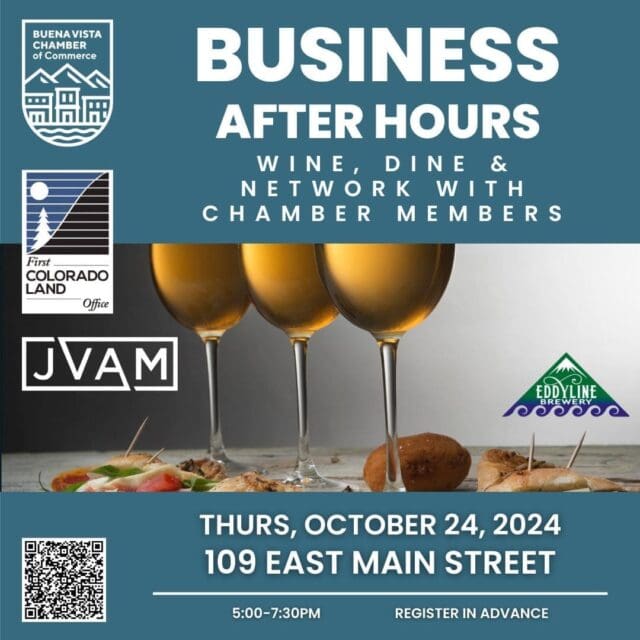 Buena Vista Chamber of Commerce Hosts ‘Business After Hours’ Networking Event Today