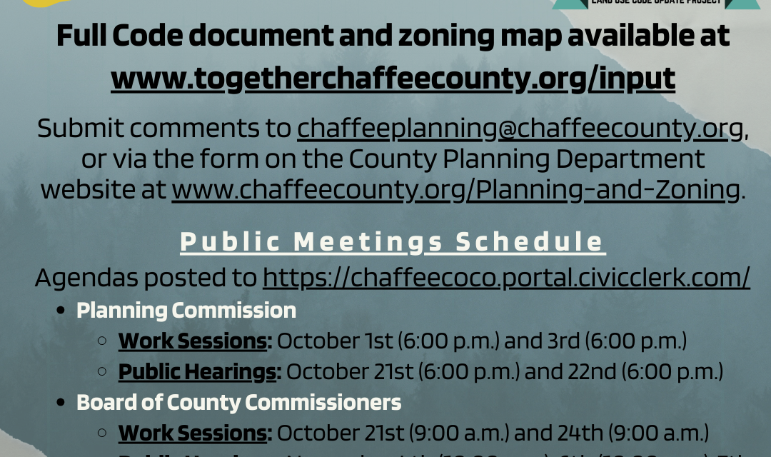 Draft Land Use Code and Zoning Map Available for Public Review