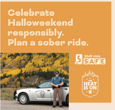 Indulging in “boos” this Halloweekend? CDOT says to plan a sober ride home