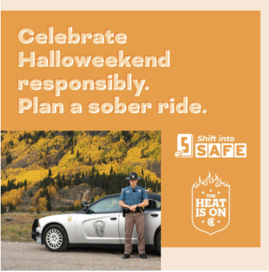 Indulging in “boos” this Halloweekend? CDOT says to plan a sober ride home