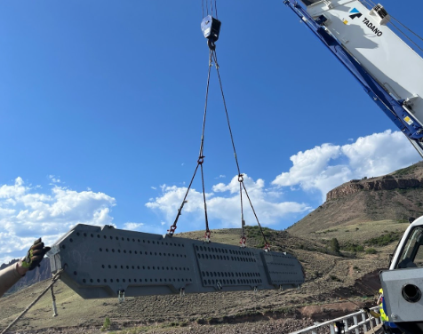 US 50 Middle Bridge in Gunnison fully reopens today – Work continues on Lake Fork Bridge for the next few weeks