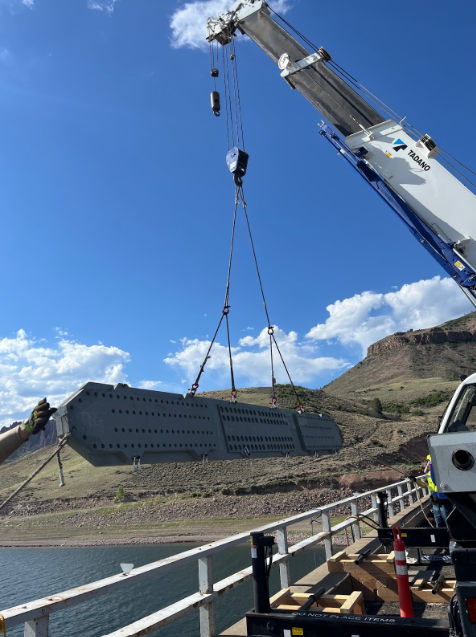 US 50 Middle Bridge in Gunnison fully reopens today – Work continues on Lake Fork Bridge for the next few weeks