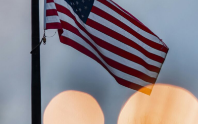 Flags at Half Staff Honoring Fallen Golden Police Officer Evan Dunn