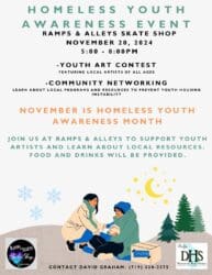 Homeless Youth Awareness Event Tonight in Salida