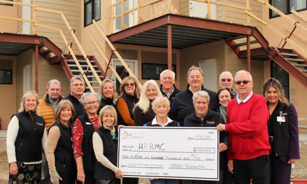 HRRMC Foundation transfers $1.6 million to HRRMC for construction of the Delnay Guest House