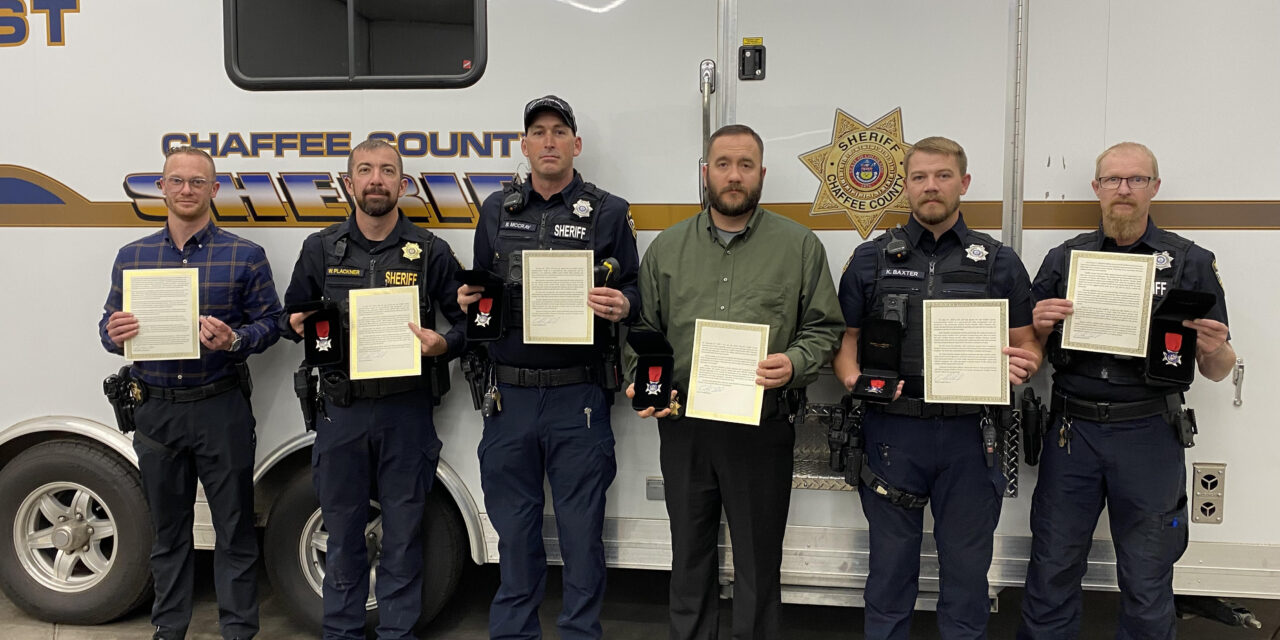 Chaffee County Sheriff Recognizes Multiple Deputies with Professional Honors