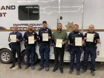 Chaffee County Sheriff Recognizes Multiple Deputies with Professional Honors