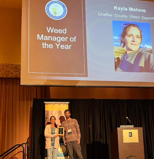 Chaffee County Noxious Weed Manager Kayla Malone Honored