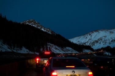 New year, new snow, potentially new traffic records set