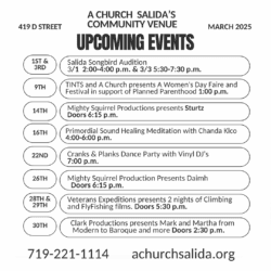 March Events at A-Church