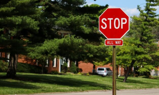 New Four-Way Stop at 3rd and D Streets in Salida