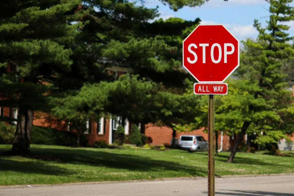 New Four-Way Stop at 3rd and D Streets in Salida