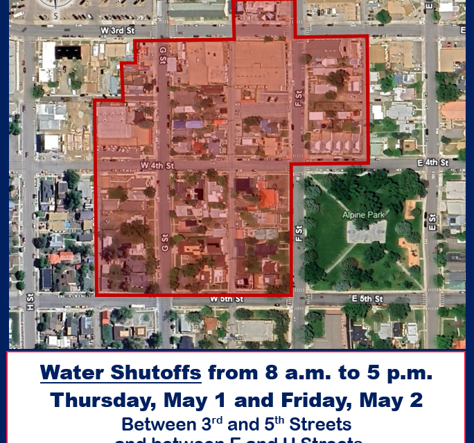 Water Shutoffs Scheduled in Downtown Salida This Week as City Replaces Service Lines