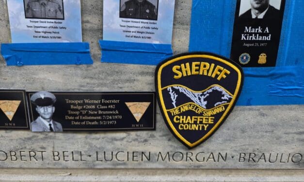 Two Chaffee County Deputies Went to Washington DC to Honor Lucien Morgan