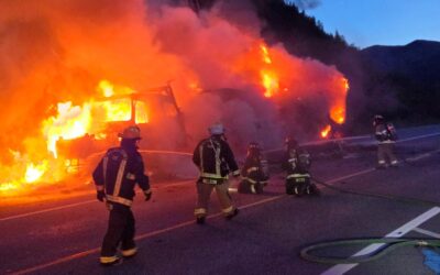 Semi-Truck Fire Shuts Down Highway 50 Near Monarch Pass for Hours