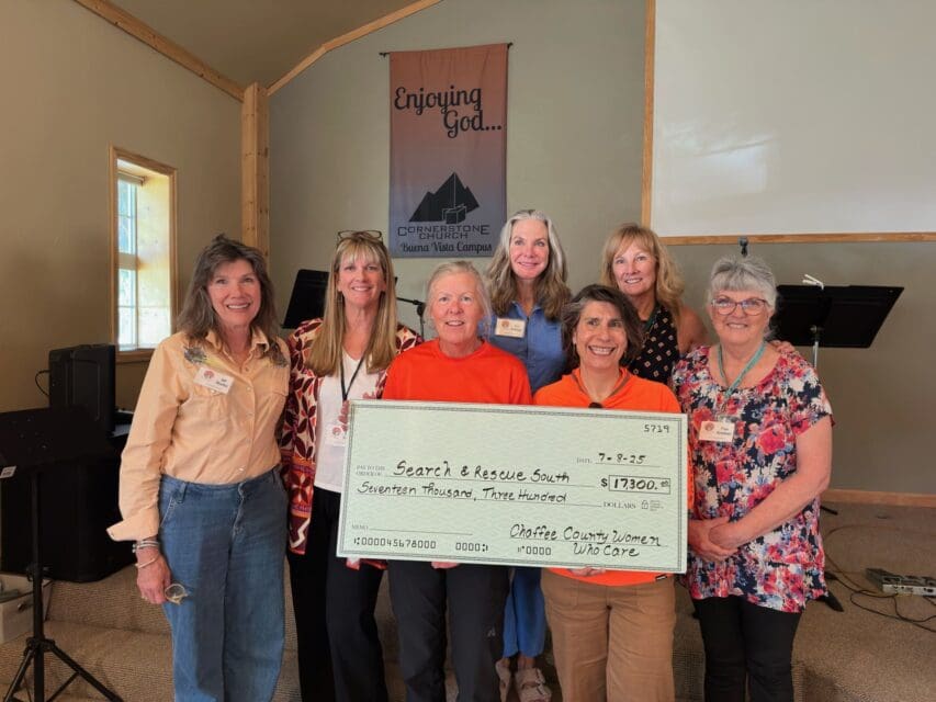 Chaffee County Women Who Care Donates $17,300 to Chaffee County Search and Rescue – South