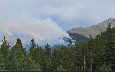La Plata Fire Near Twin Lakes Grows to 133 Acres; Cause Traced to Abandoned Campfire