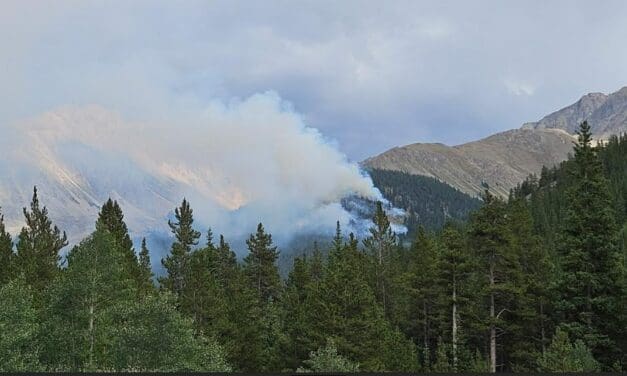 La Plata Fire Near Twin Lakes Grows to 133 Acres; Cause Traced to Abandoned Campfire