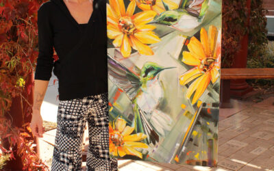 Fauna-Focused Painting Exhibit by Salida Artist Katie Maher now on Display at HRRMC