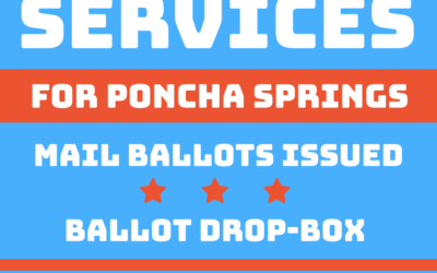 Poncha Springs Pop-Up Voter Center This Weekend