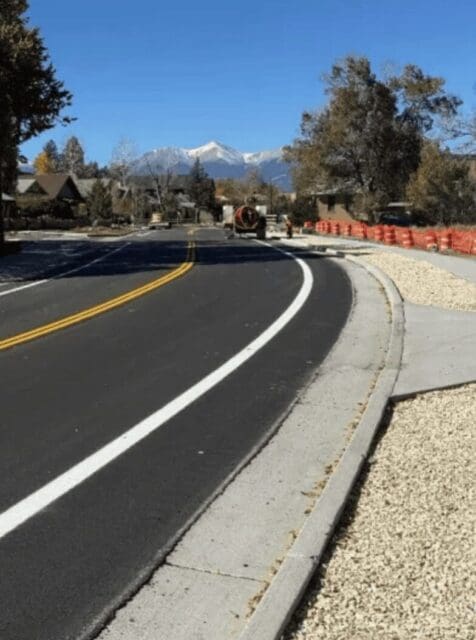Oak Street Improvements Complete: Safer, Smoother Travel for All in Salida