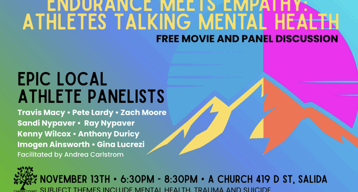 Local Athletes to Share Stories on Mental Health at Salida Event