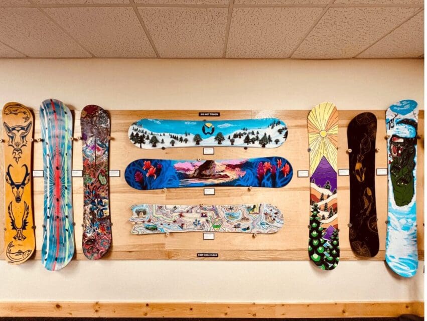 Monarch Mountain to Debut 5th Annual Snowboard Art Show This Weekend