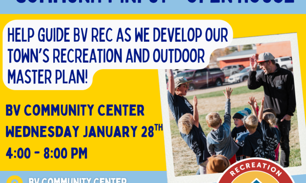 Buena Vista Seeks Community Input on the Future of Recreation and Outdoor Spaces