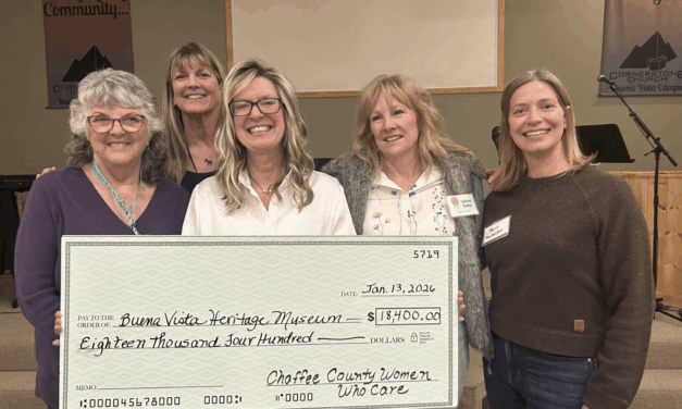 Chaffee County Women Who Care Donates $18,400 to Buena Vista Heritage
