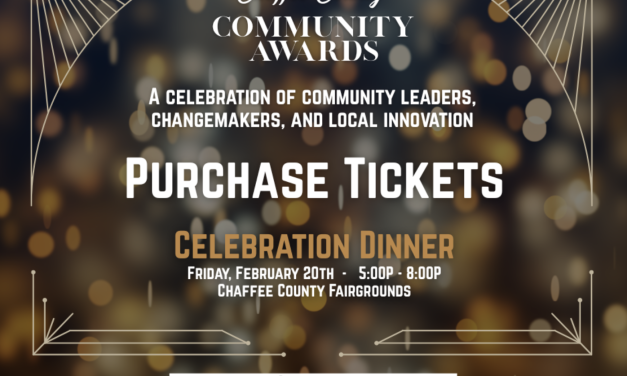 Early Bird Pricing for Chaffee County Community Awards Ends Tomorrow