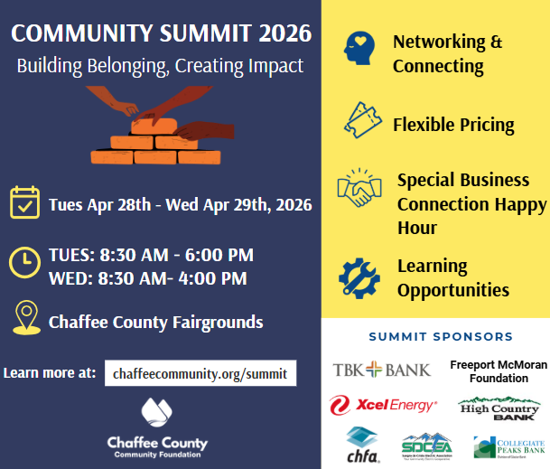 Community Summit Returns to Strengthen and Connect Chaffee County’s Nonprofit Sector