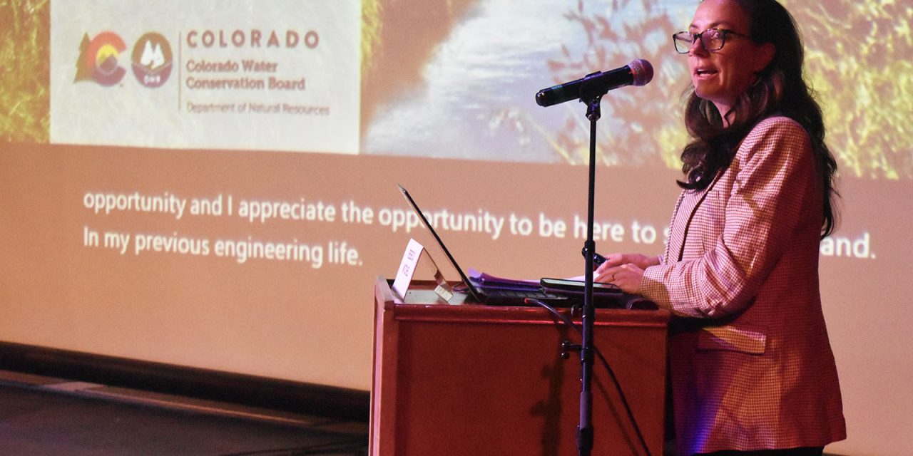 Mitchell delivers strong message on Colorado River