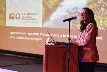 Mitchell delivers strong message on Colorado River