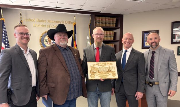 Chaffee County Deputy Honored With Inaugural “Hometown Hero Award”